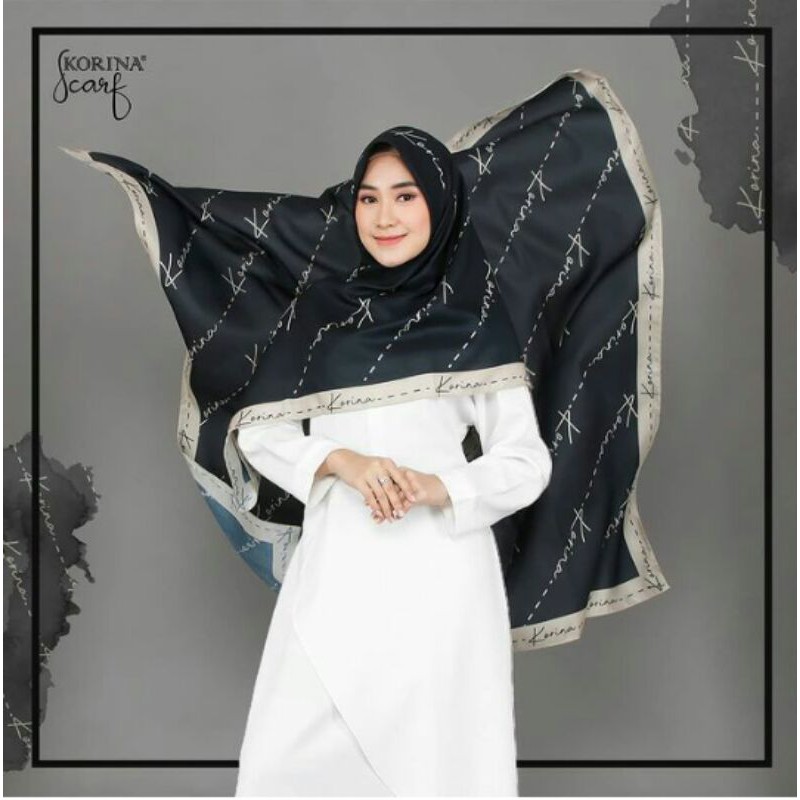 korina pattern scarf by korina