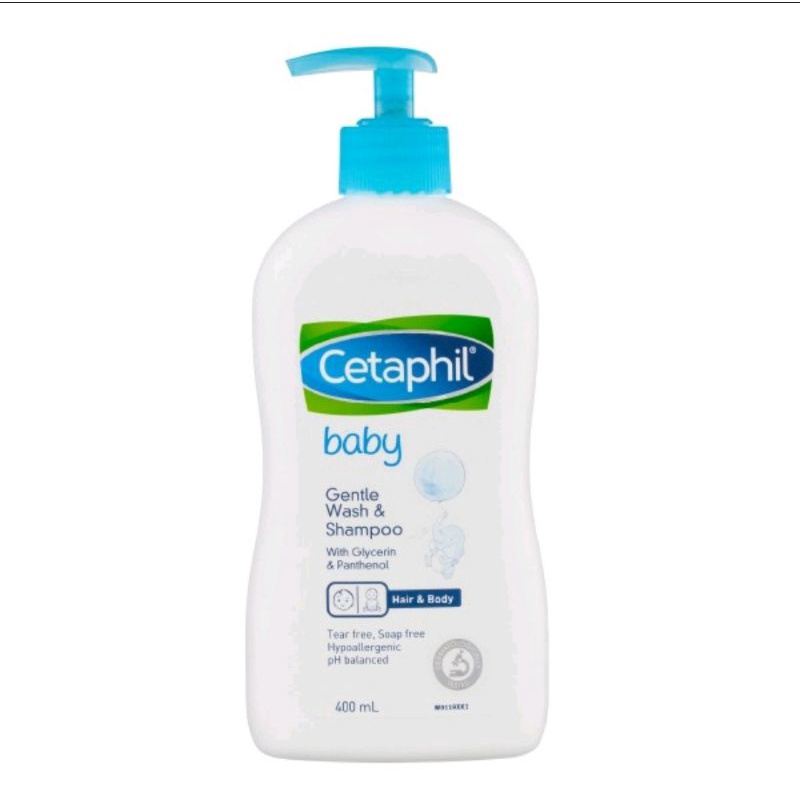 Cetaphil  baby wash &amp; shampoo 400 ml