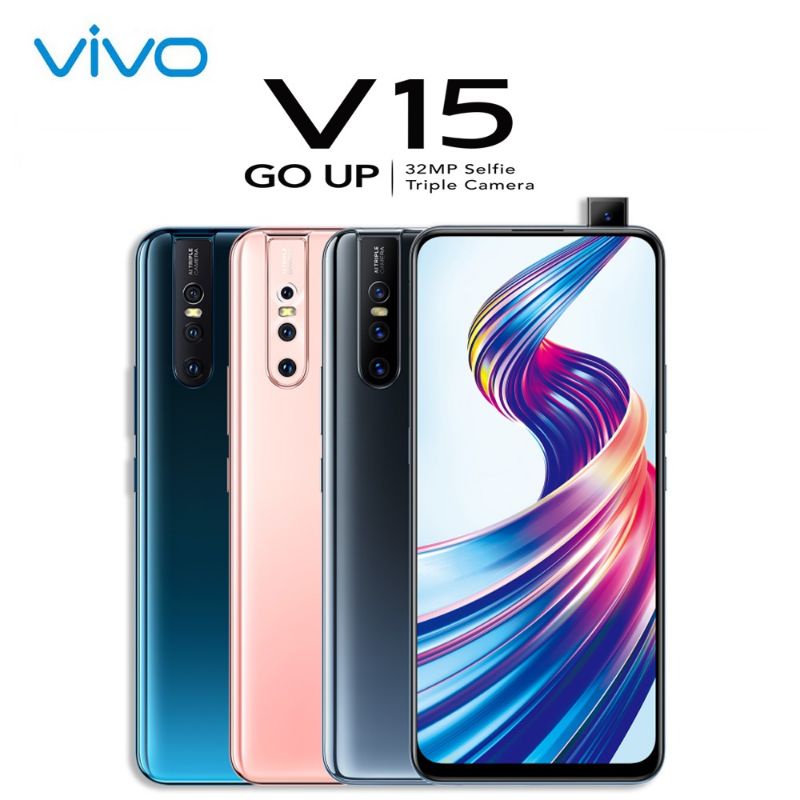 VIVO V15 ORI RAM 8/256GB BARU FULLSET SEGEL GARANSI 1TAHUN