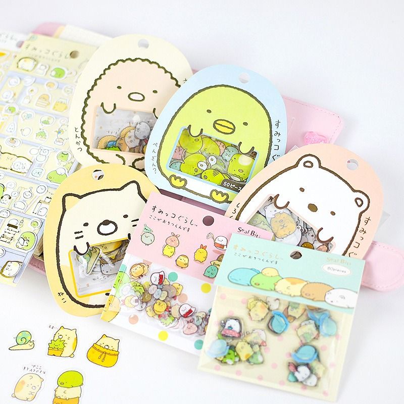 

Sticker sumikko gurashi 50 pcs / sticker scrapbook sumikkogurashi