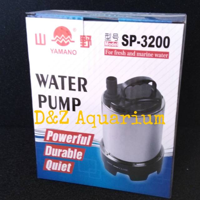 Pompa Air Mancur Kolam Besar Yamano SP 3200 / Pompa Celup Aquarium Yamano SP-3200 / YAMANO 3200