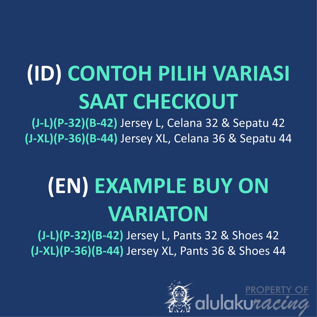 Jersey, Celana, Sarung Tangan &amp; Sepatu Fullprint with Protectors Fullset MX Trail Motocross - Paket Bundling FOCTSV150310-F41