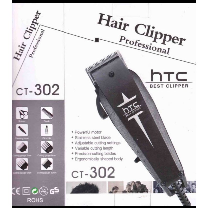 Mesin Cukur Alat Cukur Rambut Htc Ct-302