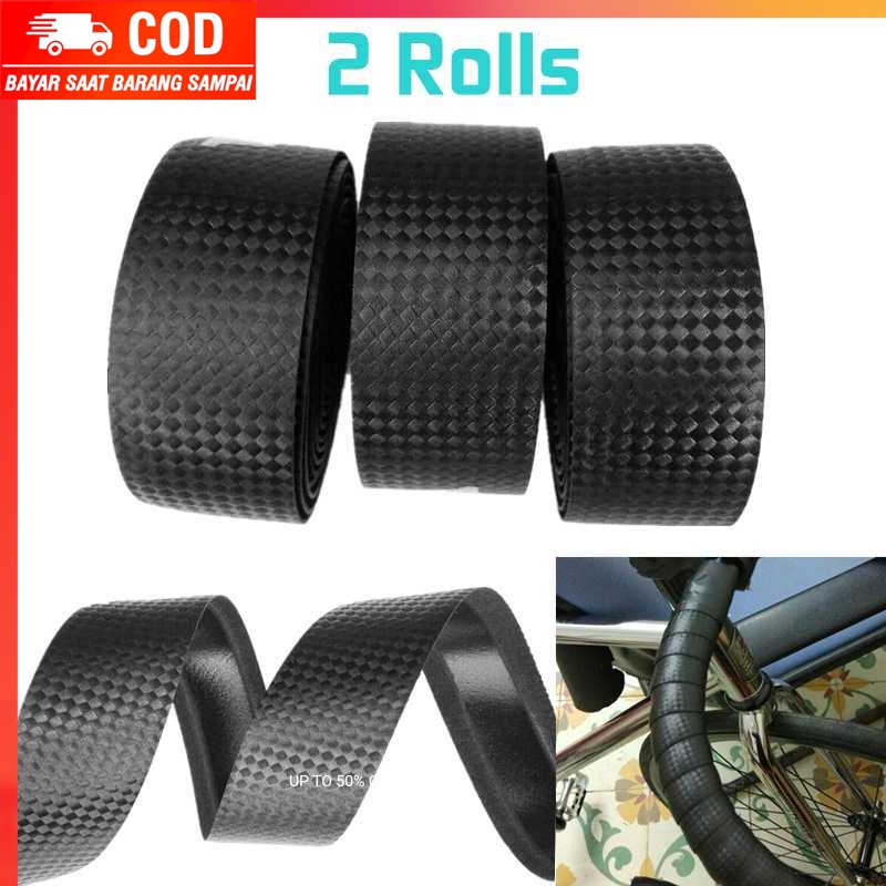 (100% BARANG ORI) Hand Grip Bar Tape Sepeda 2Roll - 70616