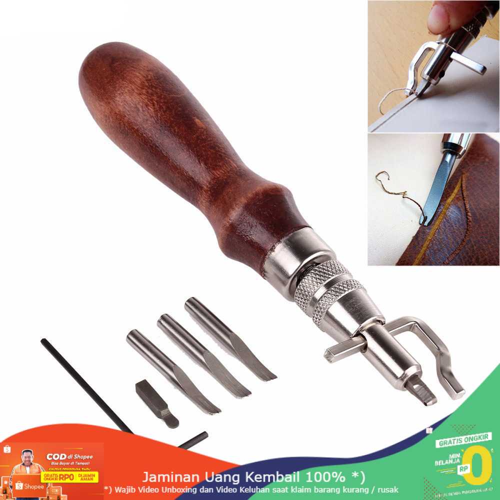 (BISA COD) RVOSTR YOKOA Alat DIY Kulit 7in1 Leather Craft Stitching Sewing DK30015