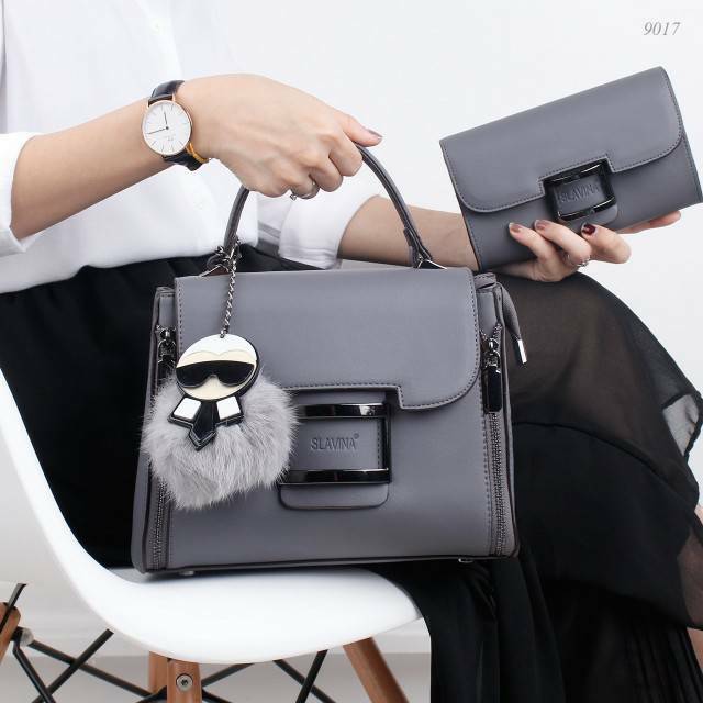 Tas Slavina Gracia Luxury Bag
With Karlito Mirror Charm/tas selempang wanita/tas keren/new