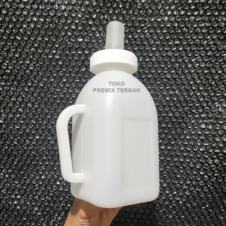 BOTOL DOT PEDET 1 Liter Berkualitas - Botol Dot Sapi untuk Pedet Sapi Kuda / Hewan Besar