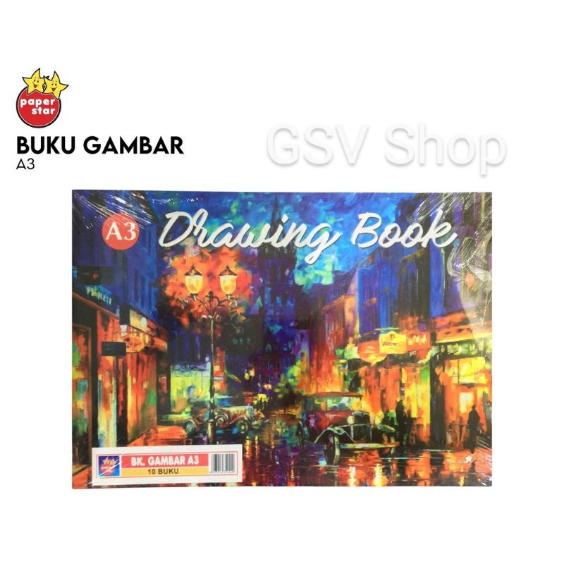 Drawing Book Buku Gambar A3/ Buku Gambar A4 Tebal