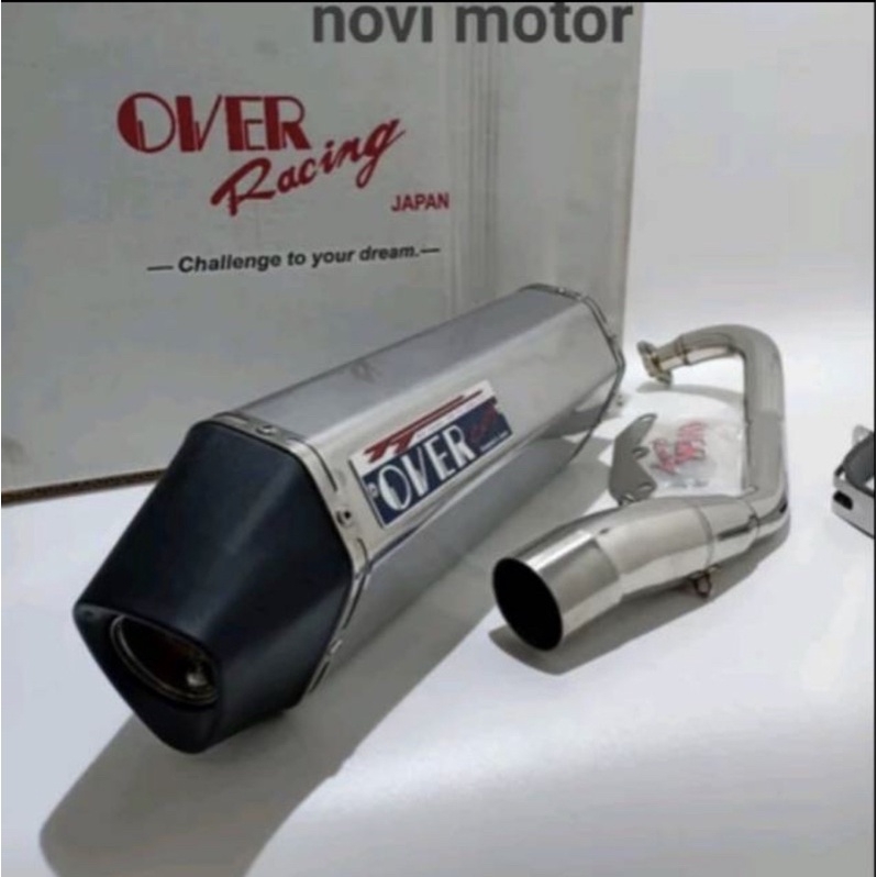 Knalpot Honda CRF150-250 Dan Kawasaki KLX150-230 Yamaha Wr155 Nmax Xmax - Over Japan Original Racing-4