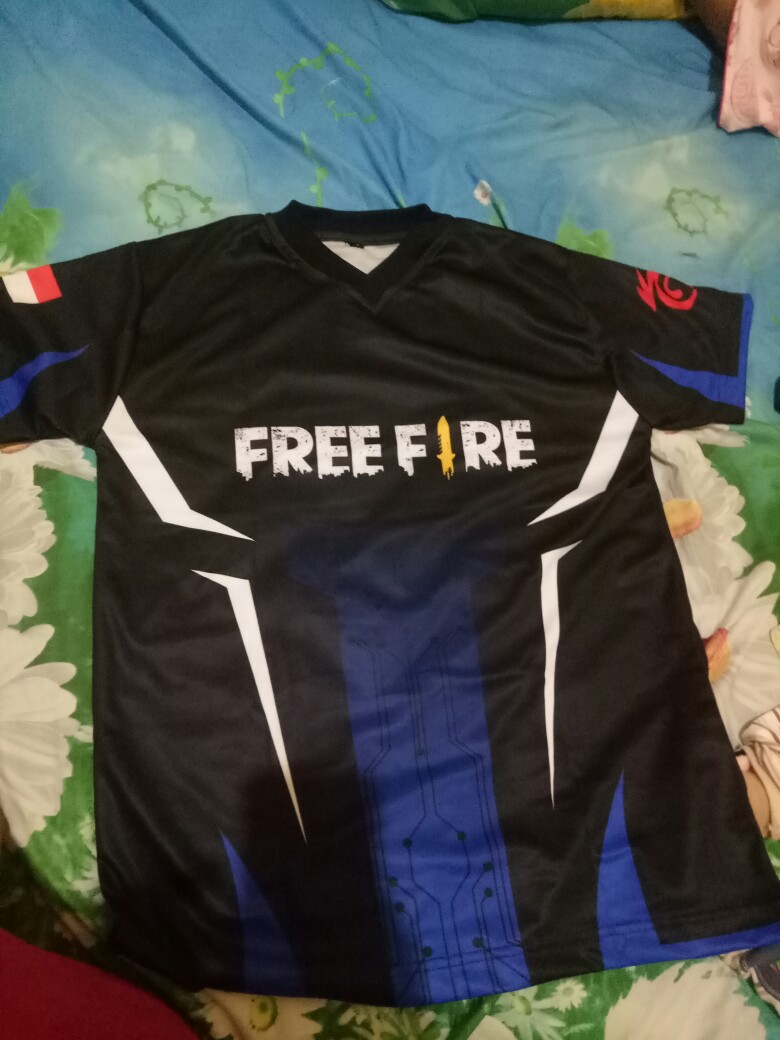 Jersey Gaming Baju Kaos Free Fire Ff Custom Bisa Ganti Nama Shopee Indonesia