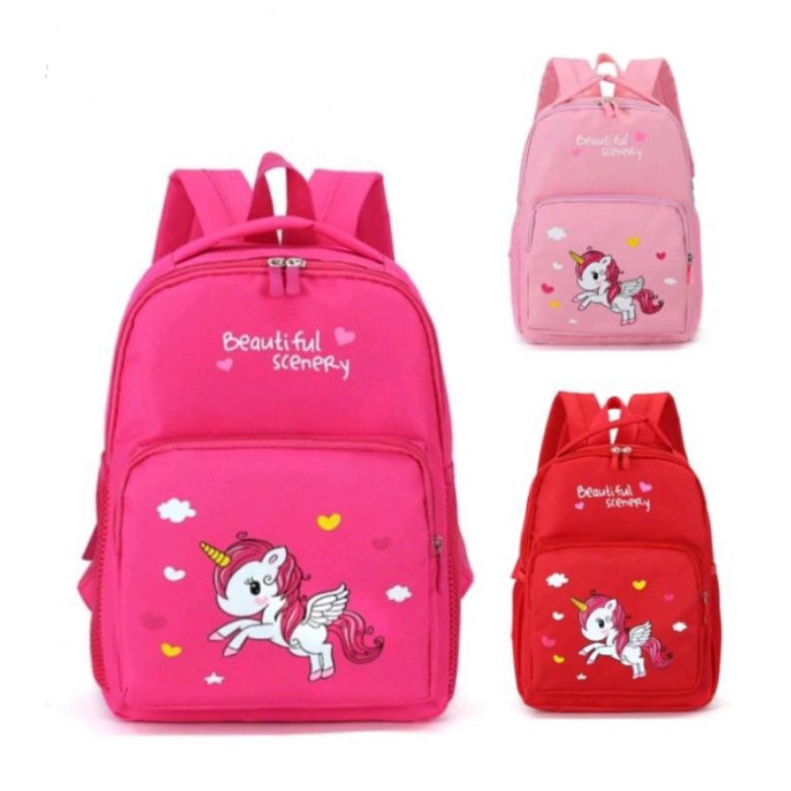 tas anak sekolah kuda poni