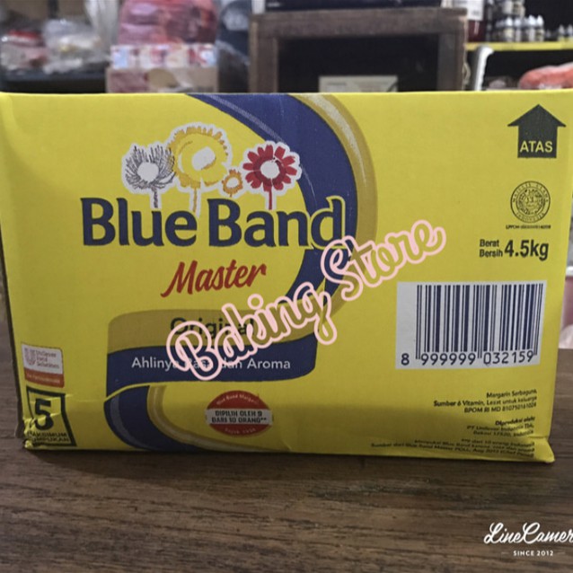 

Mentega Blueband Master 4x4.5kg - Gosend Only!!!