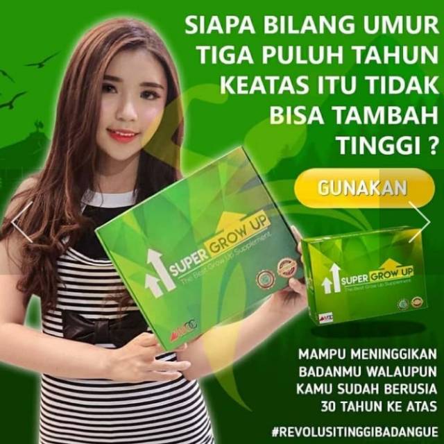 SUPER GROW UP PENINGGI BADAN OBAT PENINGGI BADAN COD GROW UP GROW