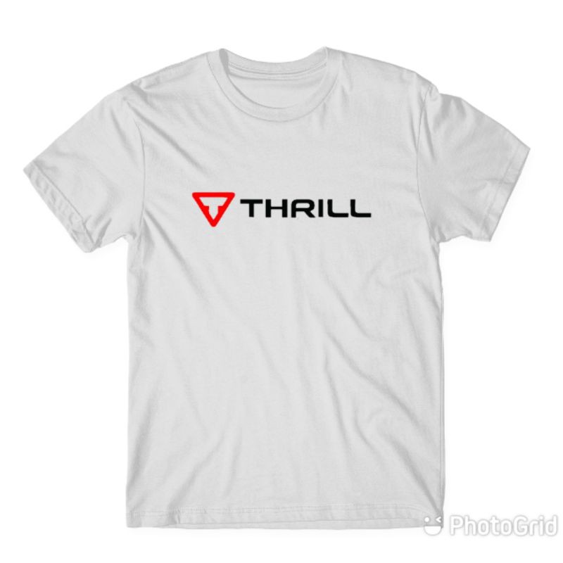 kaos pria motif thrill pakaian pria