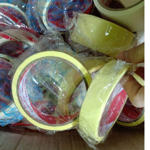 Lakban Kertas Masking Tape 1 Inch (24mm)