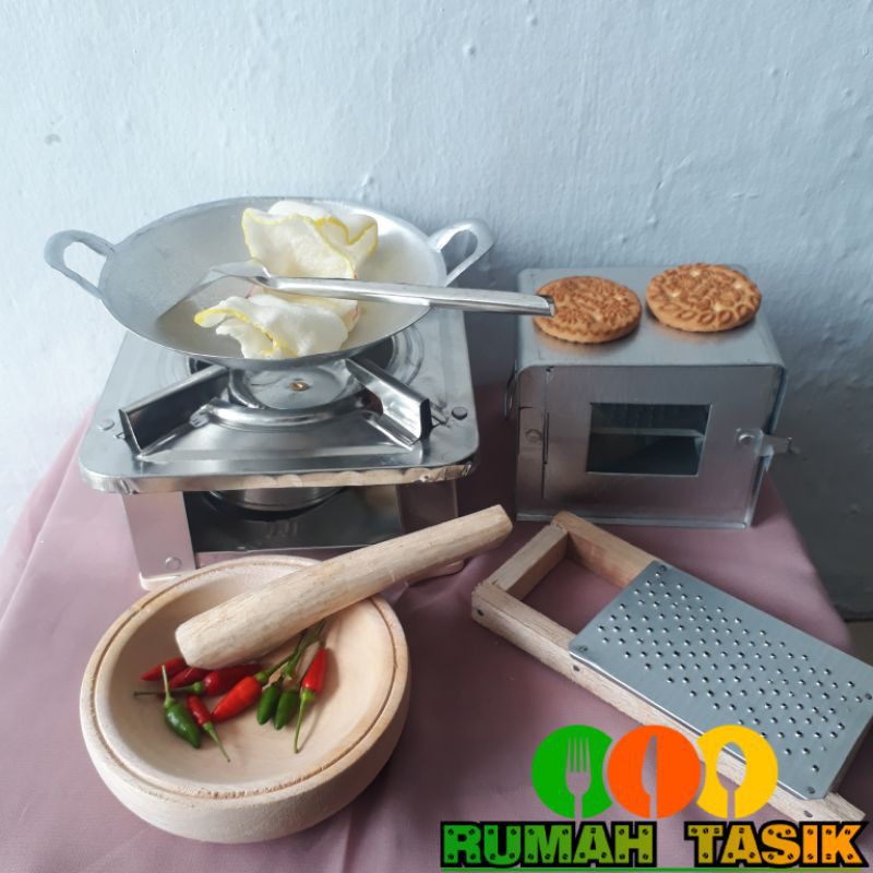 Set Mainan Masak Masakan Anak Paket Dapur Olah