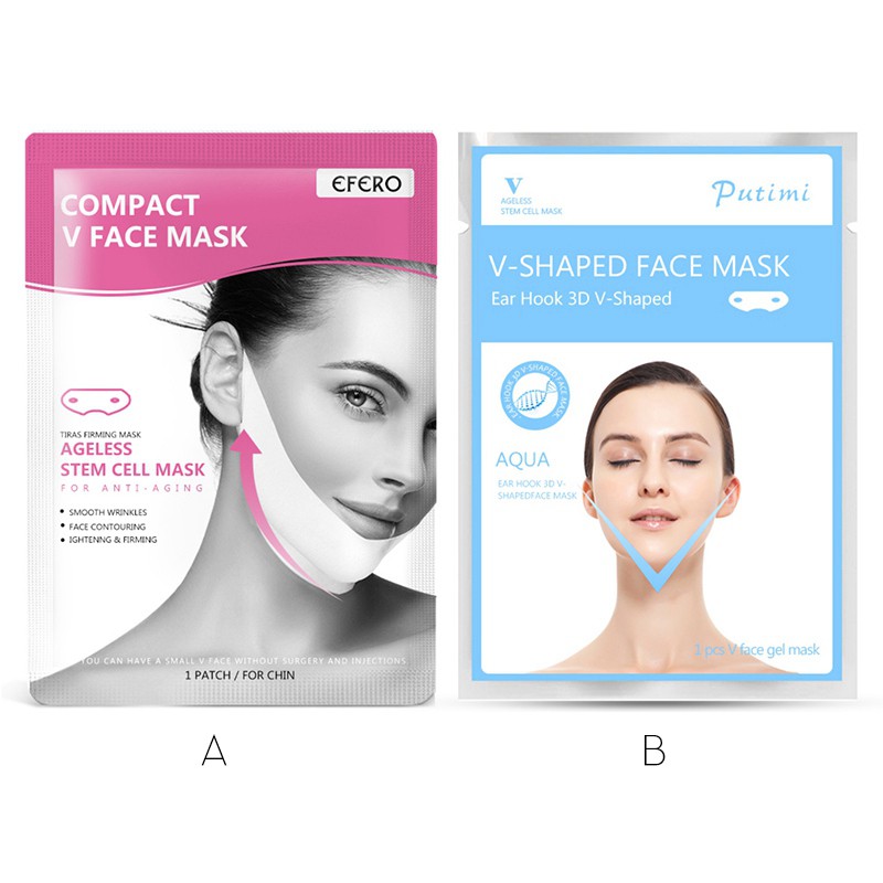 Download Masker Hydrogel Penirus Dagu Untuk Kecantikan Wanita Shopee Indonesia Yellowimages Mockups