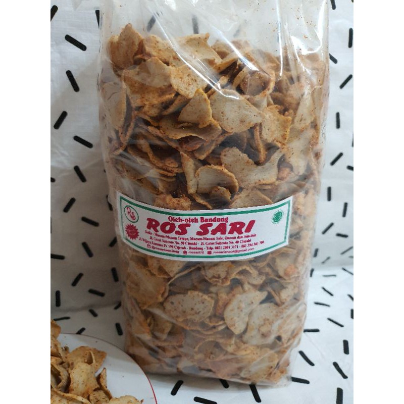 Basreng Baso Goreng Pedas / Asin 1 Kg Oleh Oleh Bandung