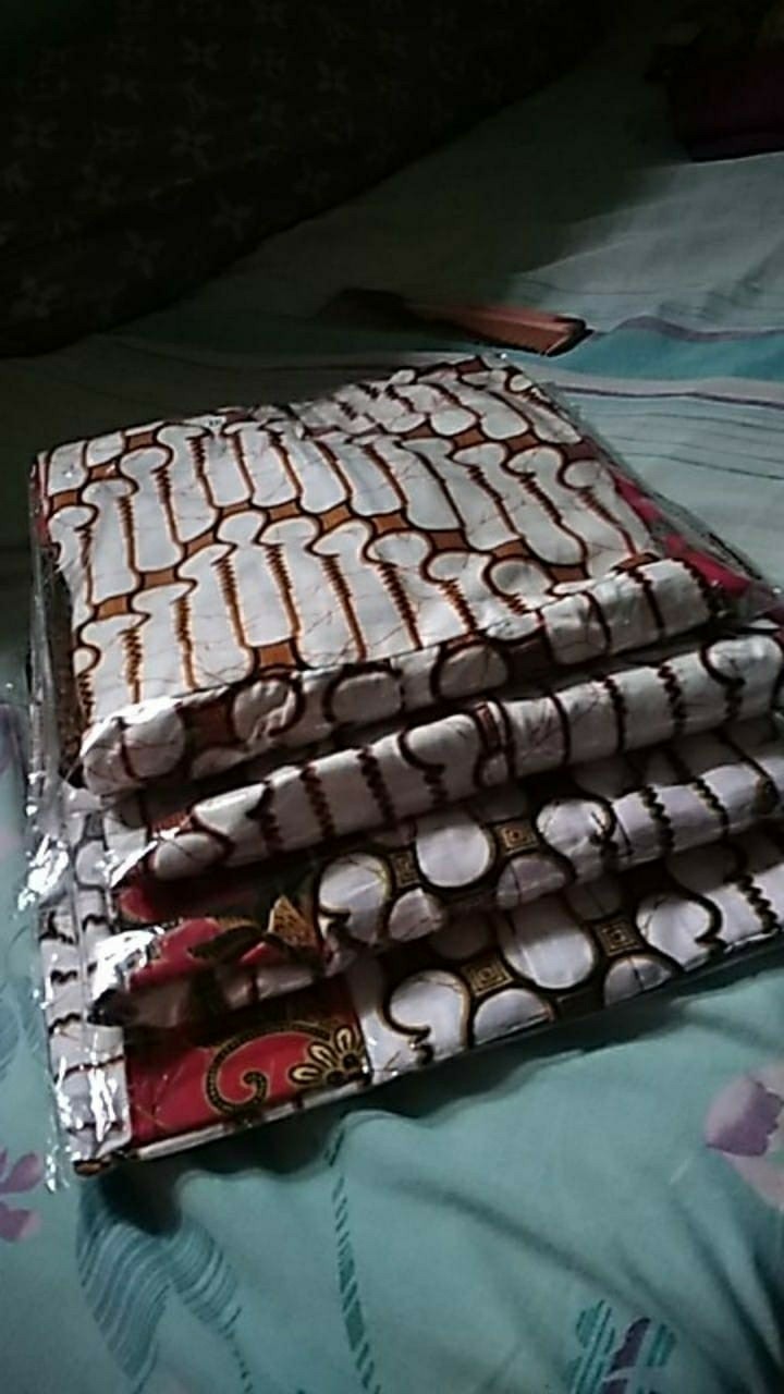 Couple Batik Keluarga || Setelan Couple Batik Ayah Ibu Anak Cewek