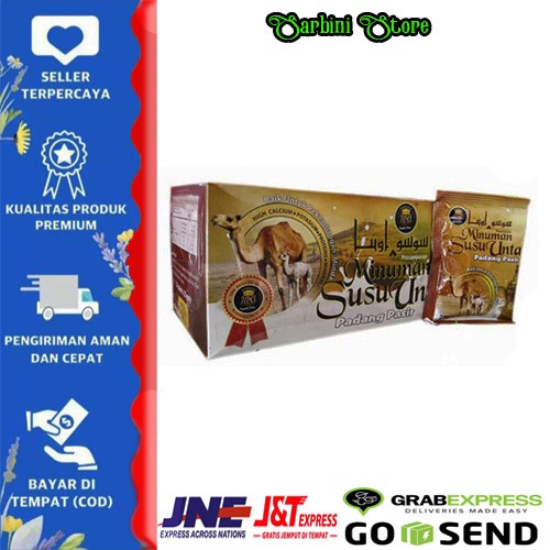 

Minuman susu unta padang pasir eceran persachet