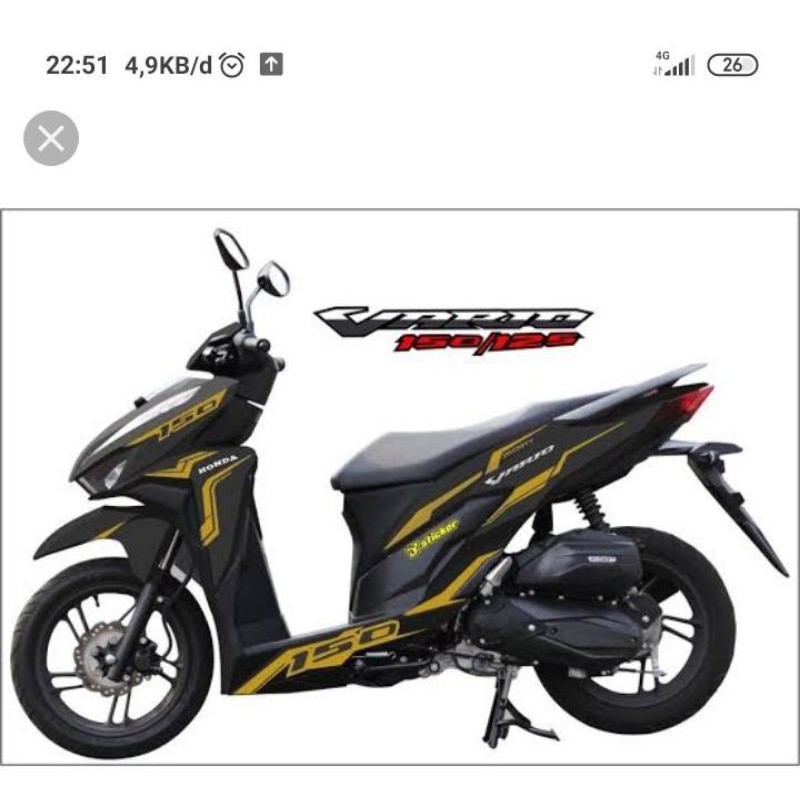 sticker cutting vario 150 new