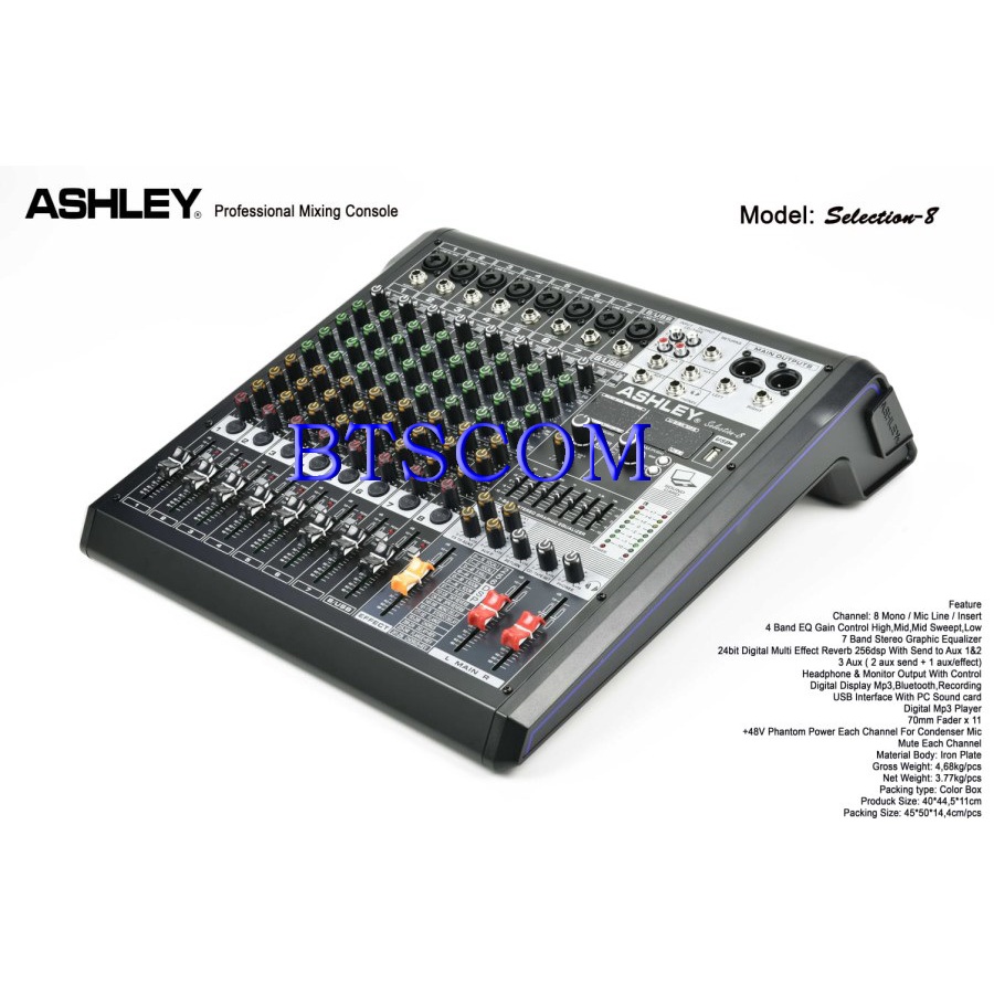 MIXER ASHLEY SELECTION8 / ASHLEY SELECTION 8