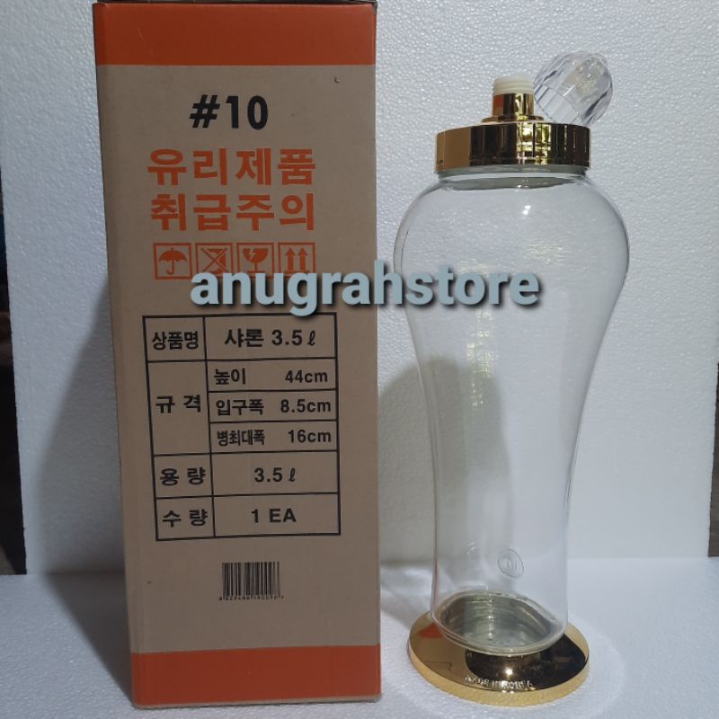BOTOL GINSENG 3,5 LITER ASLI KOREA