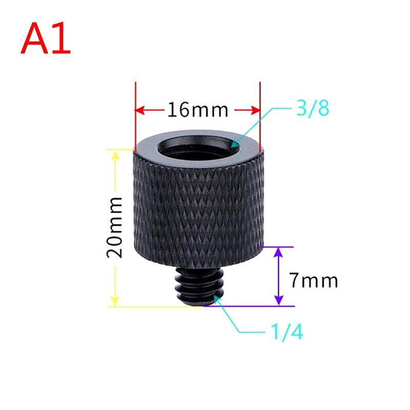 Btsg Tripod Kamera Aluminium Screw Converter Adapter Tripod Kamera Screw Mount Compact