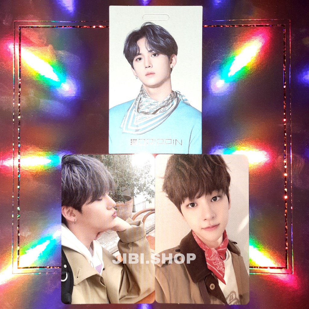 [photocard] drippin boyager official mini album pc cha junho hwang yunseong minseo hyeop alex donghy