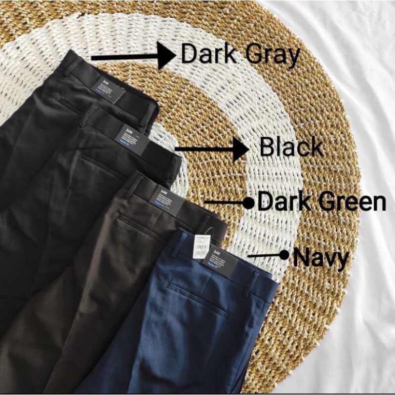 JSM celana formal pria reguler celana kantor