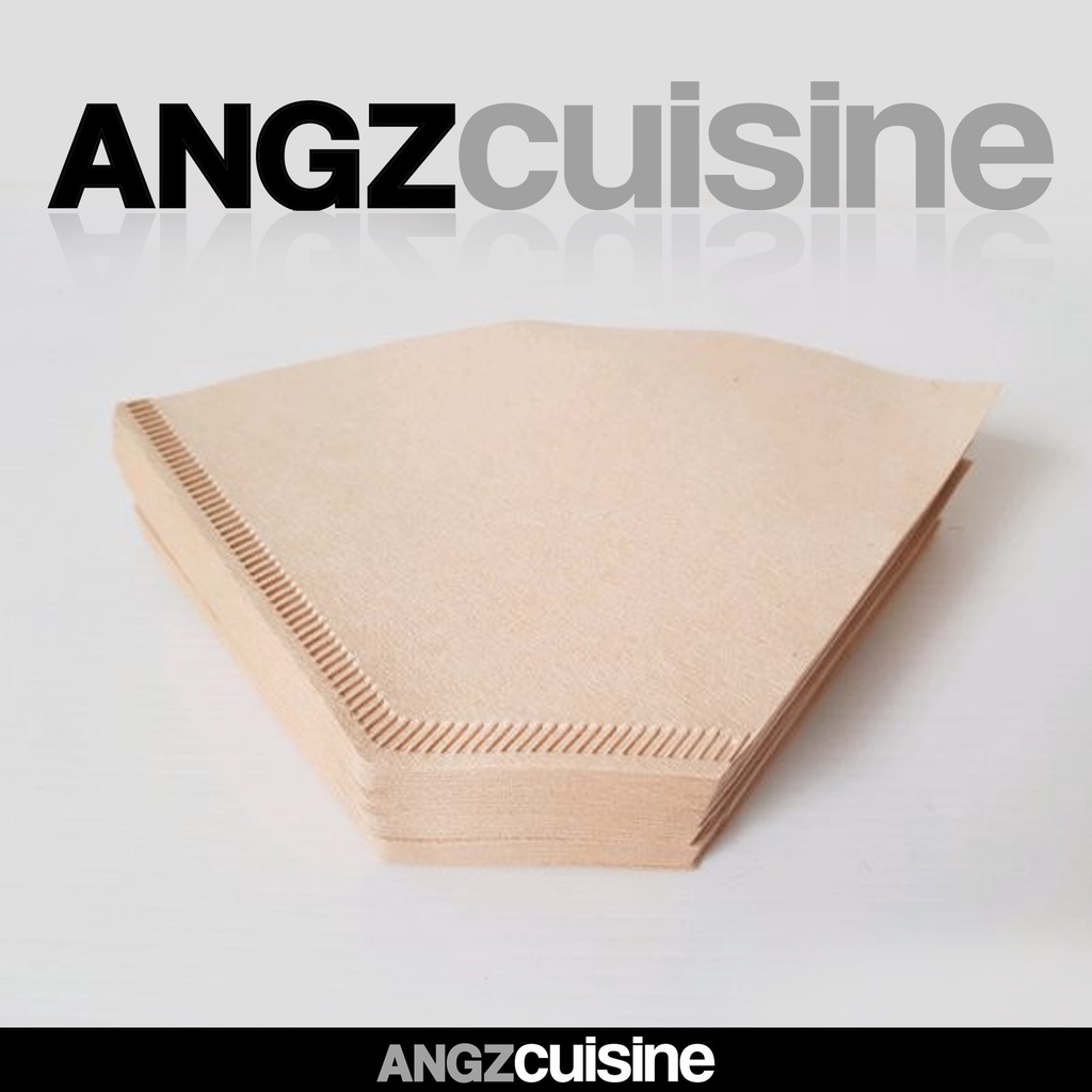 Coffee Paper Filter Penyaring Kopi V60 102 Unbleached