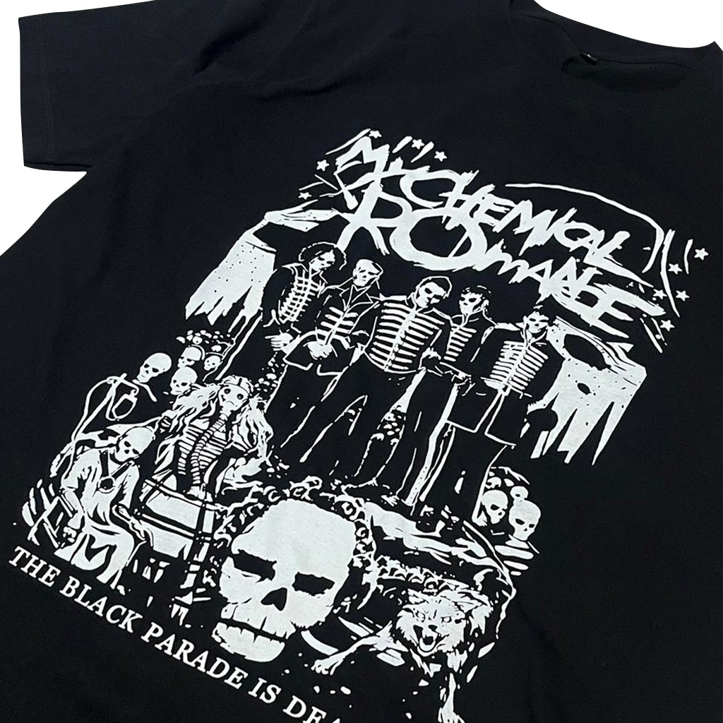 KAOS BAND MY CHEMICAL ROMANCE | BAJU DISTRO MUSIK ROCK MCR PRIA WANITA