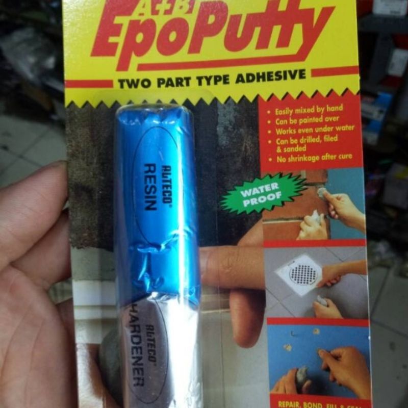 

Lem epo putty, lem porting
