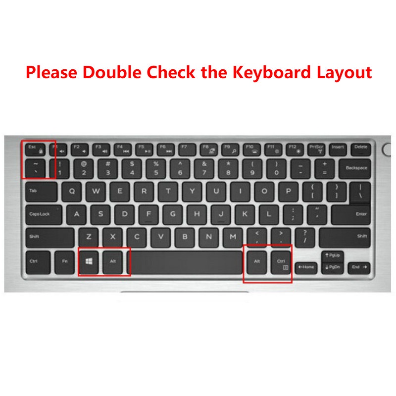 Ultra Thin Silicone Material Laptop Keyboard Protective Cover For Dell Vostro 14 5000 5468