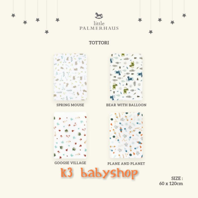 Handuk Jepang Tottori Little Palmethaus handuk bayi anak lembut totori baby towel travel disney