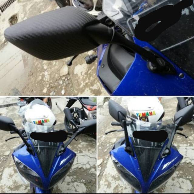 Spion R25 Nemo Tangkai Panjang Universal R25,R15 v2,R15 v3,Nmax,Pcx,Adv,Xmax,Lexi &amp; Motor Lain Nya