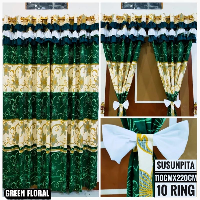 GORDEN SUSUN PITA GOLD FLORAL/ GORDEN MINIMALIS / GORDEN RUMBAI PONI