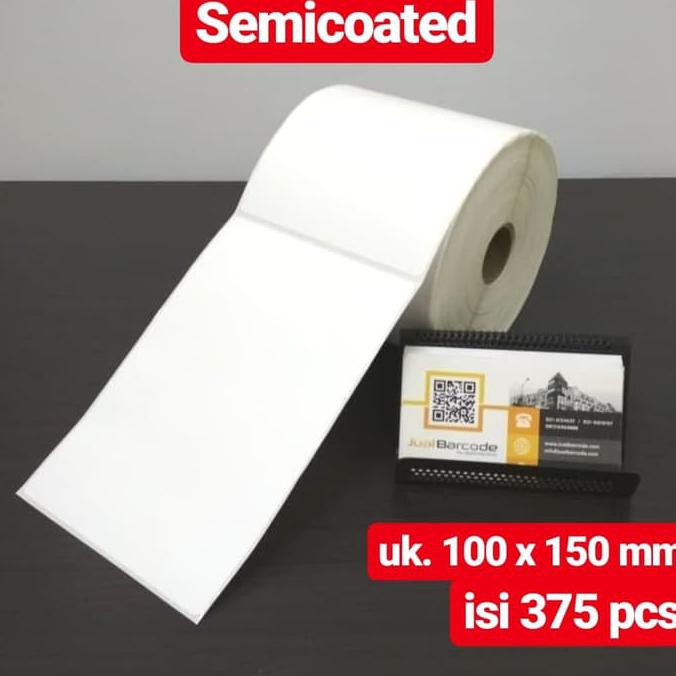 

Yang Dicari] Kertas Label Printer Barcode 100 X 150 Mm (1 Line ) Semicoated Isi 375
