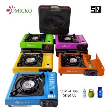 Kompor Gas Portable/Omicko Portable Gas Stove+GAS