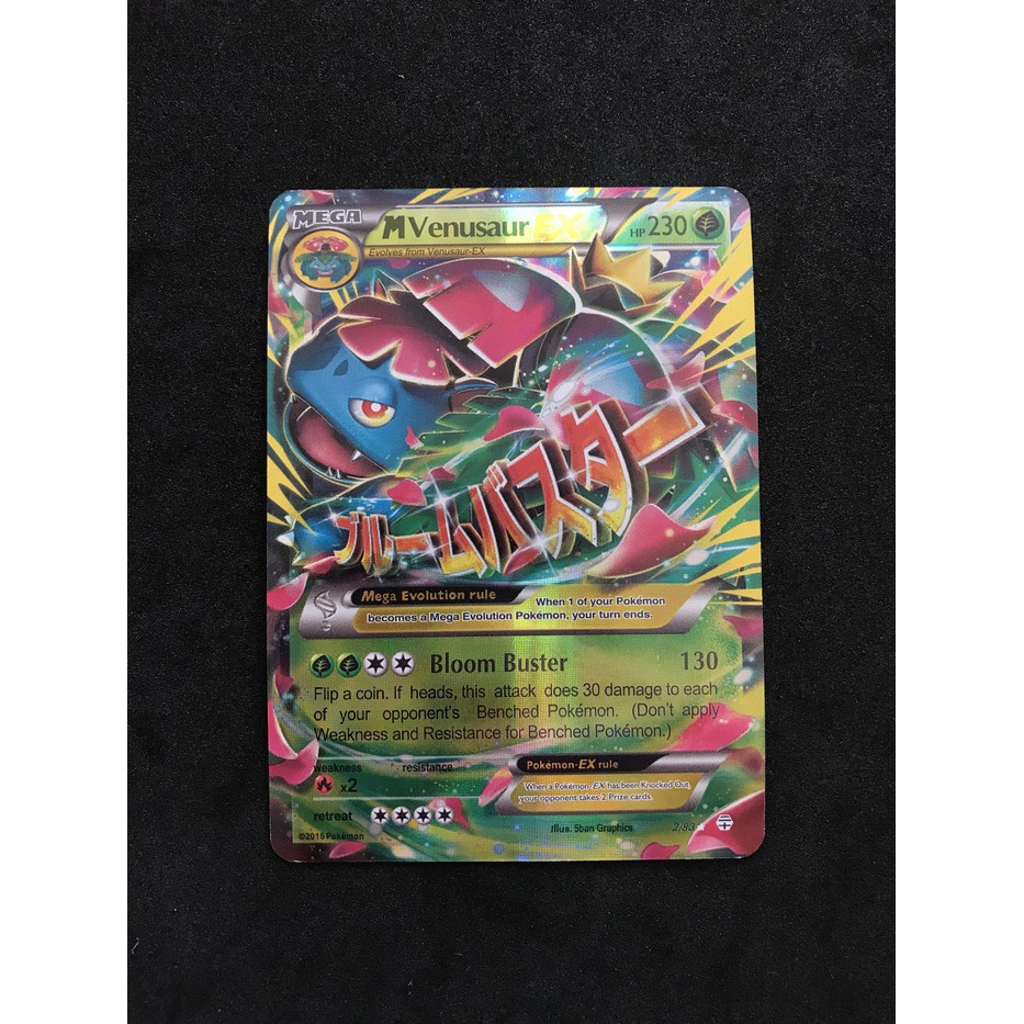 Kartu Pokemon TCG Mega Venusaur EX (harga/kartu) #2