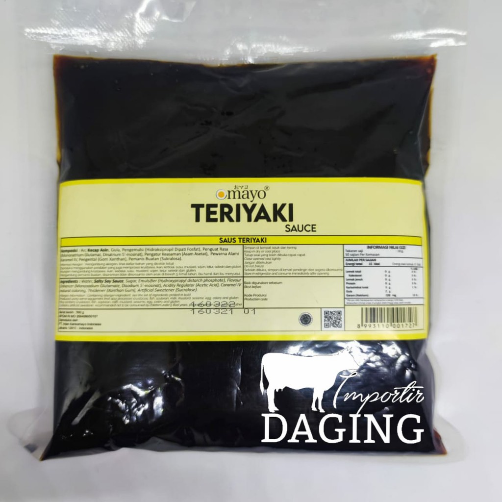 

Teriyaki Sauce @500gr