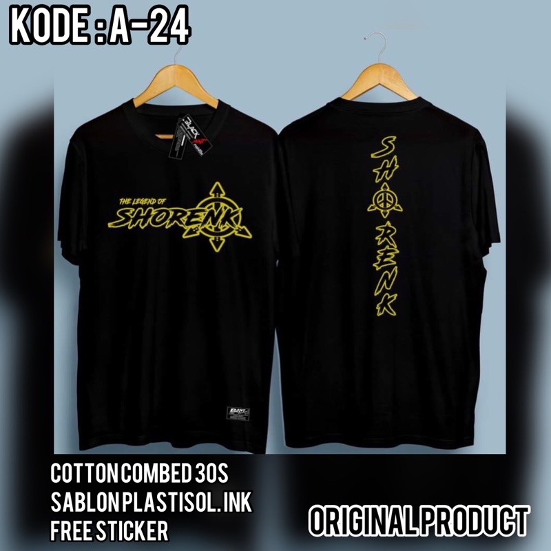 kaos SHORENK distro simpel kaos psht keren kaos psht terbaru kaos terlaris kaos murah best seller