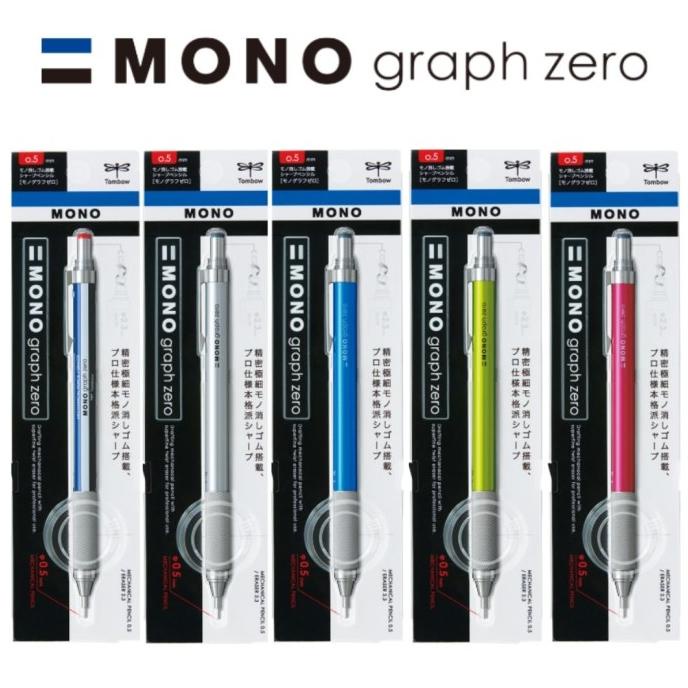 

Tombow - Pensil Mekanik Mono Metal Grip 0.5mm - Silver