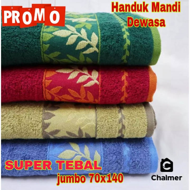 Handuk mandi dewasa tebal super jumbo 75x150