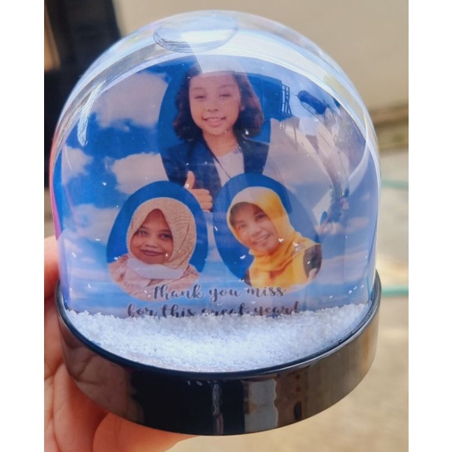 Kado Guru Snowball Custom / Hadiah Guru Snow Ball Foto