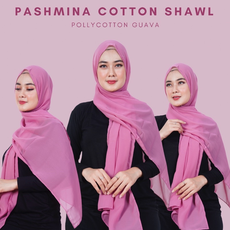 Bella Pashmina Pollycotton