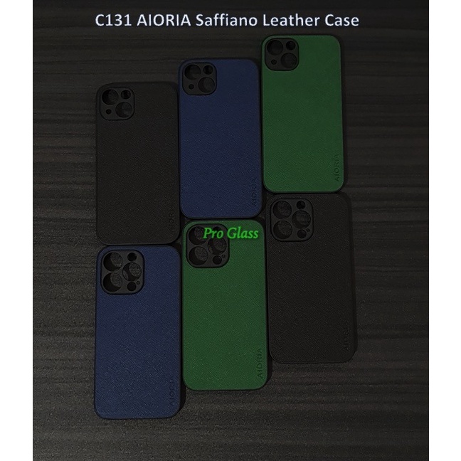 C131 Iphone 13 MINI / 13 / 13 PRO / 13 PRO MAX AIORIA Saffiano Leather Case