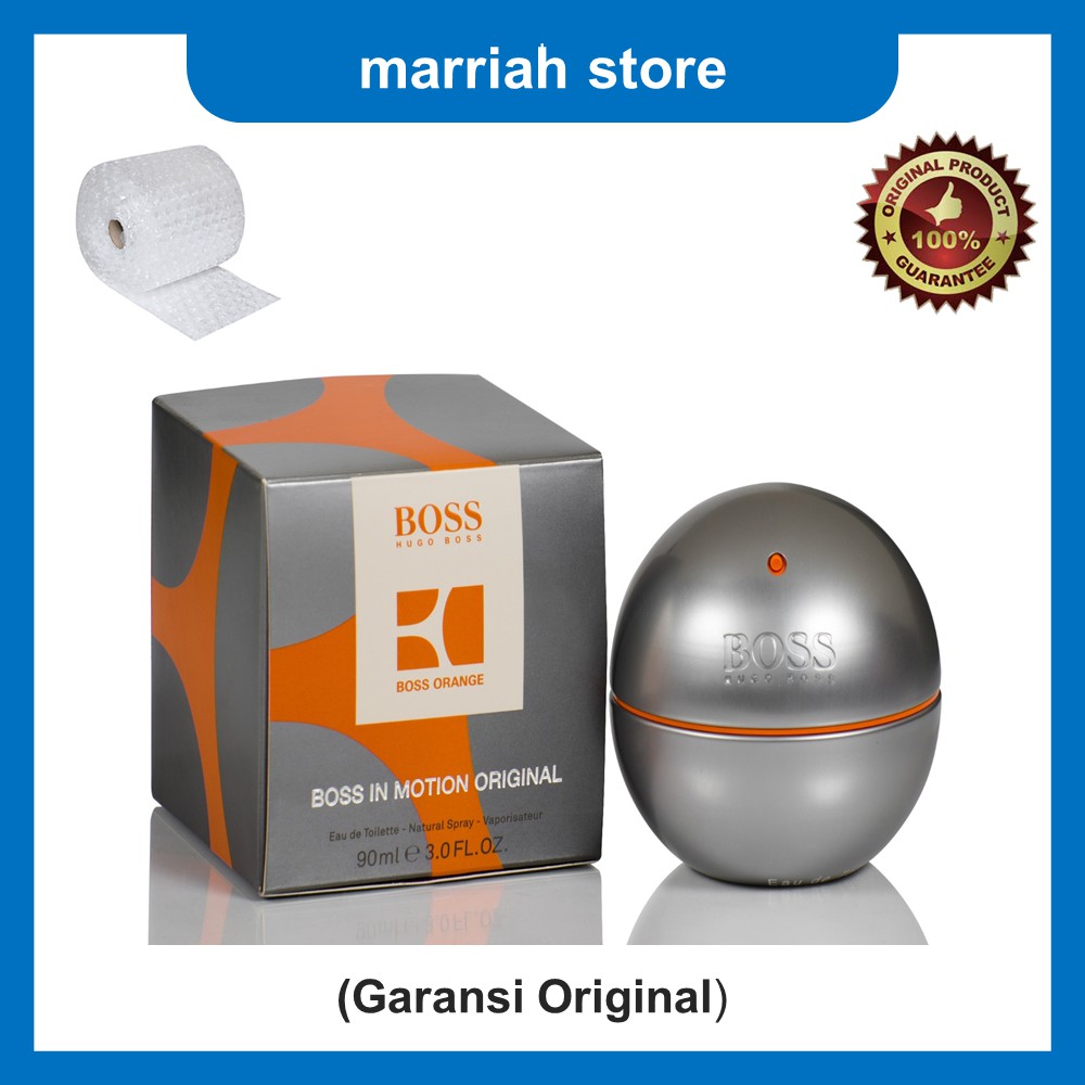 PARFUM ORIGINAL HUGO BOSS ORANGE IN MOTION EDT 90 ML PRIA WANITA ORIGINAL NONBOX