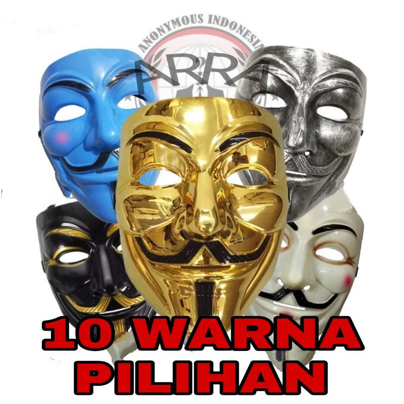 topeng hacker super keren topeng anonymous