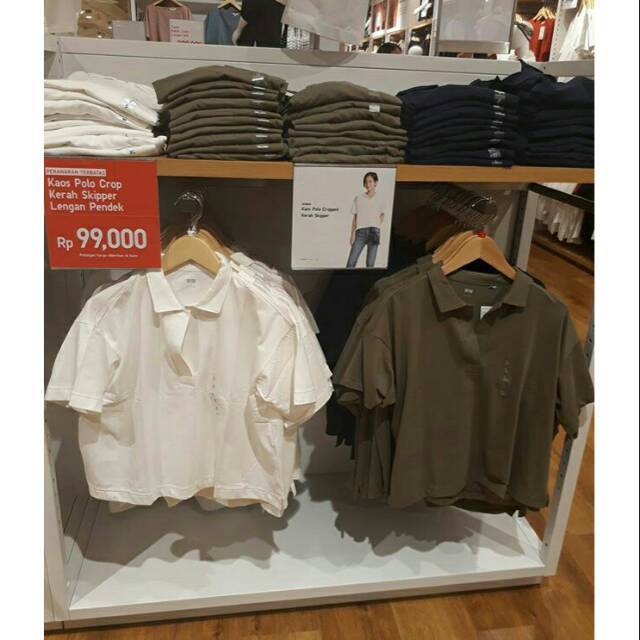 kaos polos uniqlo